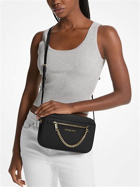 michael kors jet xbody|mk jet set saffiano crossbody.